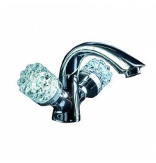 Смеситель для умывальника Boheme CRYSTAL хром