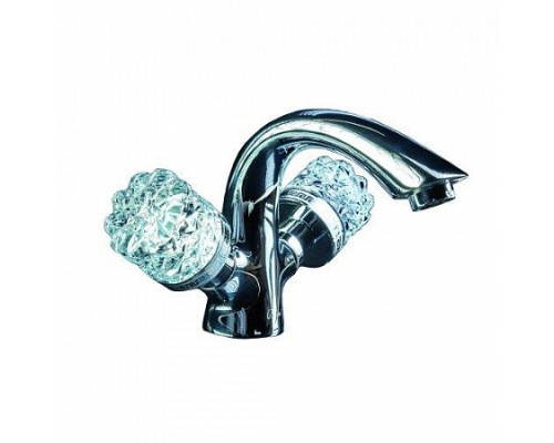 Смеситель для умывальника Boheme CRYSTAL 271-CRST хром