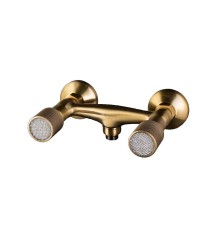 Смеситель для душа Boheme Royal Cristal 314-RoyalCRST бронза