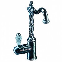 Смеситель для умывальника высокий Boheme CRYSTAL 262-CRST хром
