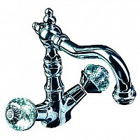 Смеситель для умывальника высокий Boheme FLORA 272-FL хром