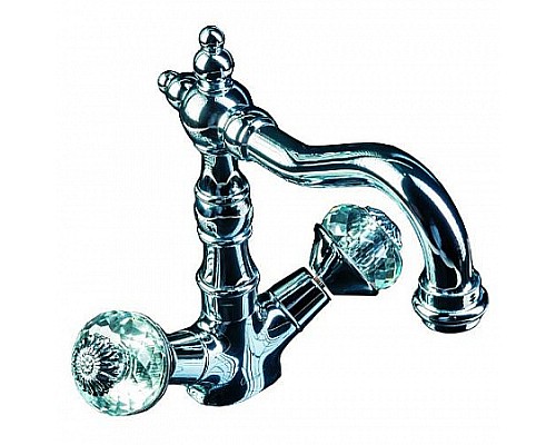 Смеситель для умывальника высокий Boheme FLORA 272-FL хром