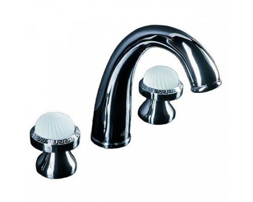 Смеситель для раковины на 3 отверстия Boheme SATINE 277-ST хром