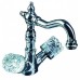 Смеситель для умывальника высокий Boheme CRYSTAL 272-CRST хром
