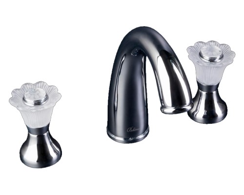 Смеситель для раковины на 3 отверстия Boheme Сamelia 277-Camelia хром