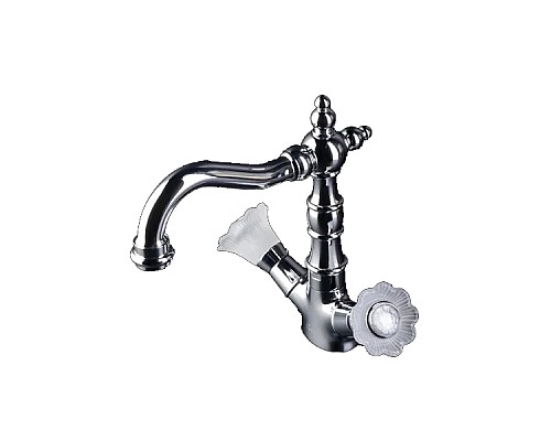 Смеситель для умывальника высокий Boheme Сamelia 272-Camelia хром