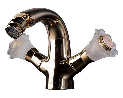 Смеситель для биде Boheme Сamelia 296-Camelia золото