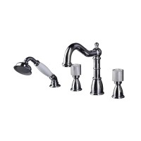 Смеситель врезной Boheme Royal Cristal 396-RoyalCRST хром