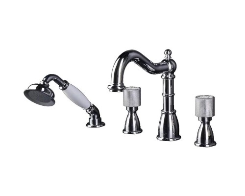 Смеситель врезной Boheme Royal Cristal 396-RoyalCRST хром