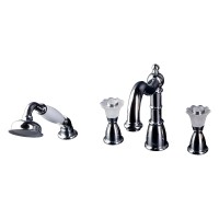 Смеситель врезной Boheme Сamelia 396-Camelia хром