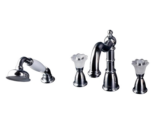 Смеситель врезной Boheme Сamelia 396-Camelia хром