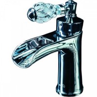 Смеситель для умывальника Boheme VOGUE CRYSTAL 221-CRST бронза