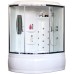 Душевой бокс Royal Bath ALP 170x100 с гидромассажем задняя стенка Белая