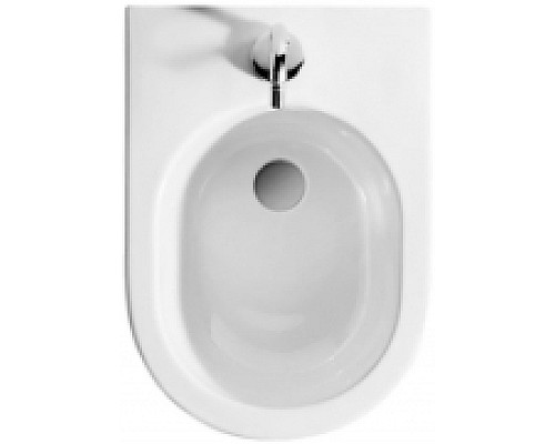 Биде Kerasan Flo 3123 подвесное с одним отверстием под смеситель