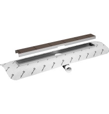 Душевой лоток Radaway RadаDrain 75 с решеткой под плитку Basic