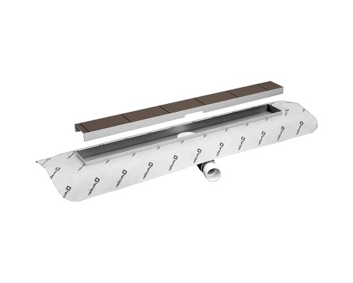 Душевой лоток Radaway RadаDrain 75 с решеткой под плитку Basic