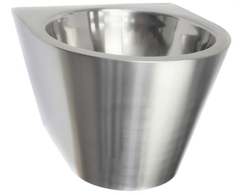 Раковина Nofer 36 13036.C.S Нержавеющая сталь матовая