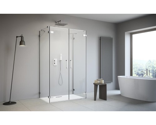 Душевая стенка Radaway Arta S2 75 профиль Хром стекло прозрачное