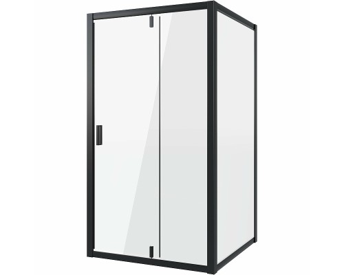 Душевой уголок Niagara Nova 90х70 NG-83-9AB-A70B профиль Черный стекло прозрачное