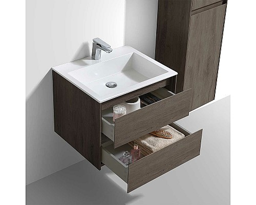 Тумба под раковину Vincea Luka 60 VMC-2L600RO подвесная R.Oak