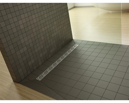 Душевой лоток Radaway RadаDrain 55 с решеткой Steel