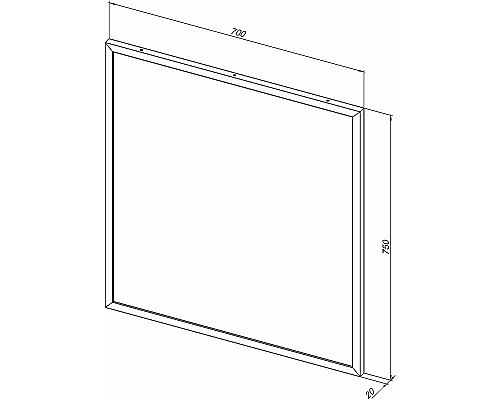 Зеркало Allen Brau Priority 70 1.31014.60 с подсветкой Медь браш