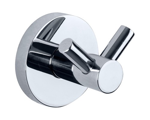 Двойной крючок Nofer Niza 16852.B Глянцевая нержавеющая сталь