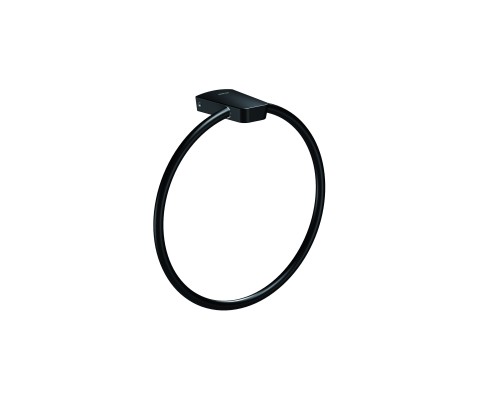 Полотенцедержатель кольцо черный Sonia 168224