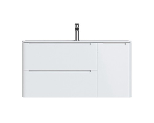 Тумба с раковиной IDDIS Edifice 100 подвесная белая EDI10W1i95K