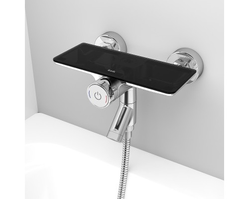 Смеситель для ванны Iddis Shelfy Хром