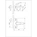 Смеситель Lemark Linara LM0414C для ванны