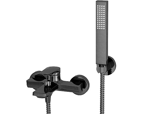 Смеситель для ванны WasserKRAFT Wiese 8401 Оружейная сталь