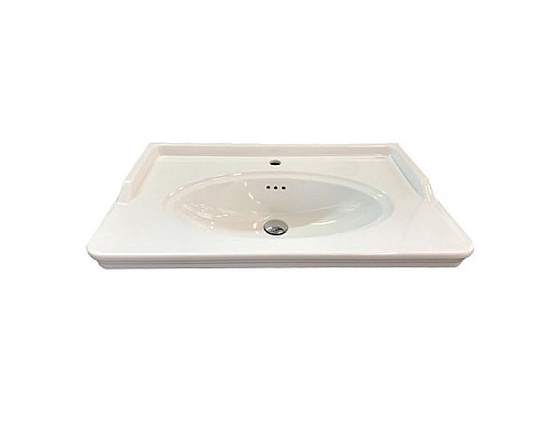 Тумба с раковиной Comforty Неаполь 80 00004147564 подвесная Белый глянец