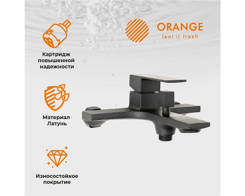 Душевая система Orange Черная