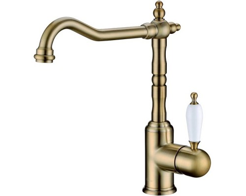 Смеситель для кухни Boheme Medici Ripresa 101-CRST Бронза