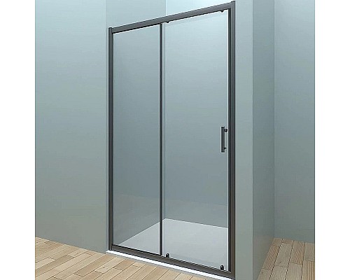 Душевая дверь Veconi Vianno VN-72B 120 VN72B-120-01-C4 Черный матовый