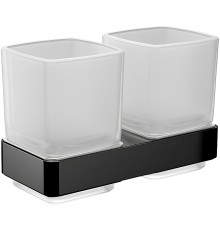 Стакан для зубных щеток Emco Loft 0525 133 00 двойной Черный