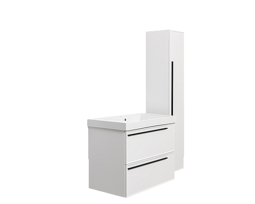 Тумба под раковину La Fenice Elba Bianco TWIN белый 80