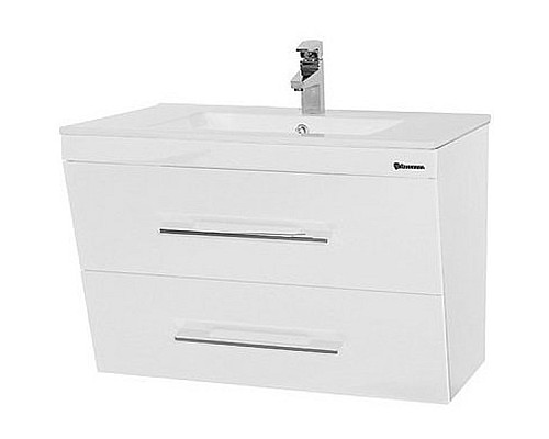 Тумба под раковину Bellezza Берта 90 4635215510011 подвесная Белая