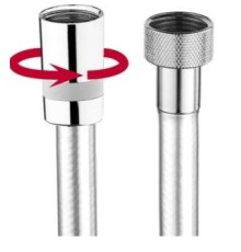 Шланг Bossini Cromolux A00167D.030.1 Серый