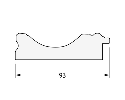 Зеркало Evoform Exclusive-G 122х97 BY 4369 с гравировкой в багетной раме - Бронзовый акведук 93 мм