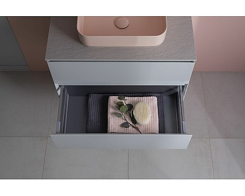 Тумба под раковину Allen Brau Infinity 100 1.21003.PWM подвесная Папирус матовый