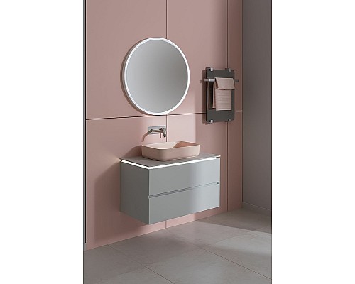 Тумба под раковину Allen Brau Infinity 100 1.21003.PWM подвесная Папирус матовый