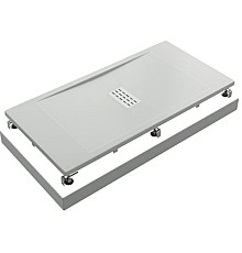 Поддон литьевой Flow БЕЛЫЙ 1200x800 GOOD DOOR ЛП00061