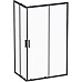 Душевой уголок AM.PM Gem S 120х80 W93G-404-120280-BT Черный матовый