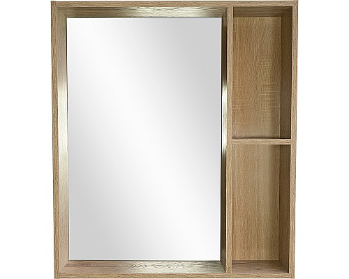 Зеркало Bellezza Рона 70 4614111030502 Натуральный дуб