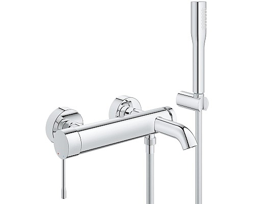 Смеситель Grohe однорычажный для ванны с душевым гарнитуром 33628001