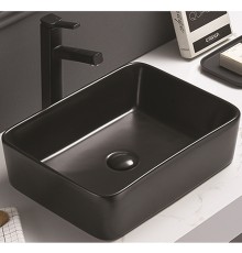 Раковина-чаша CeramaLux 48 Черная матовая