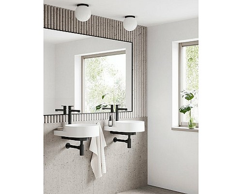 Смеситель для раковины Ravak Puri PU 015.20 X070182 Черный матовый