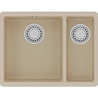 Кухонная мойка Lemark Sinara 550.2-U 9910080 Бежевая